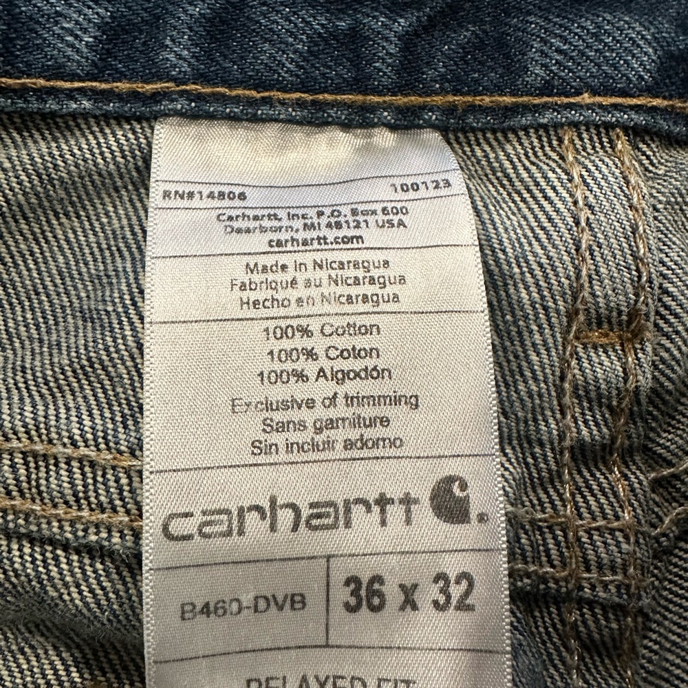 Carhartt Men's Blue Jeans